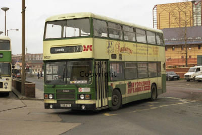 Yorkshire Rider No. 5027 CUB27Y (n/s 670)