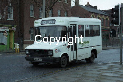 West Riding Group (C) No. M33 D833KWT (107 n/s)