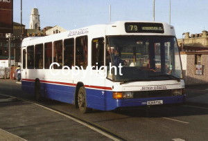Barnsley & District No. 320 K348FAL (79 Mexborough o/s)
