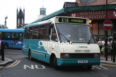 Arriva North East No. 2711 R711MHN