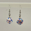 Thumbnail: Mini Dice Earrings -  Festive® Pop Art™/blue