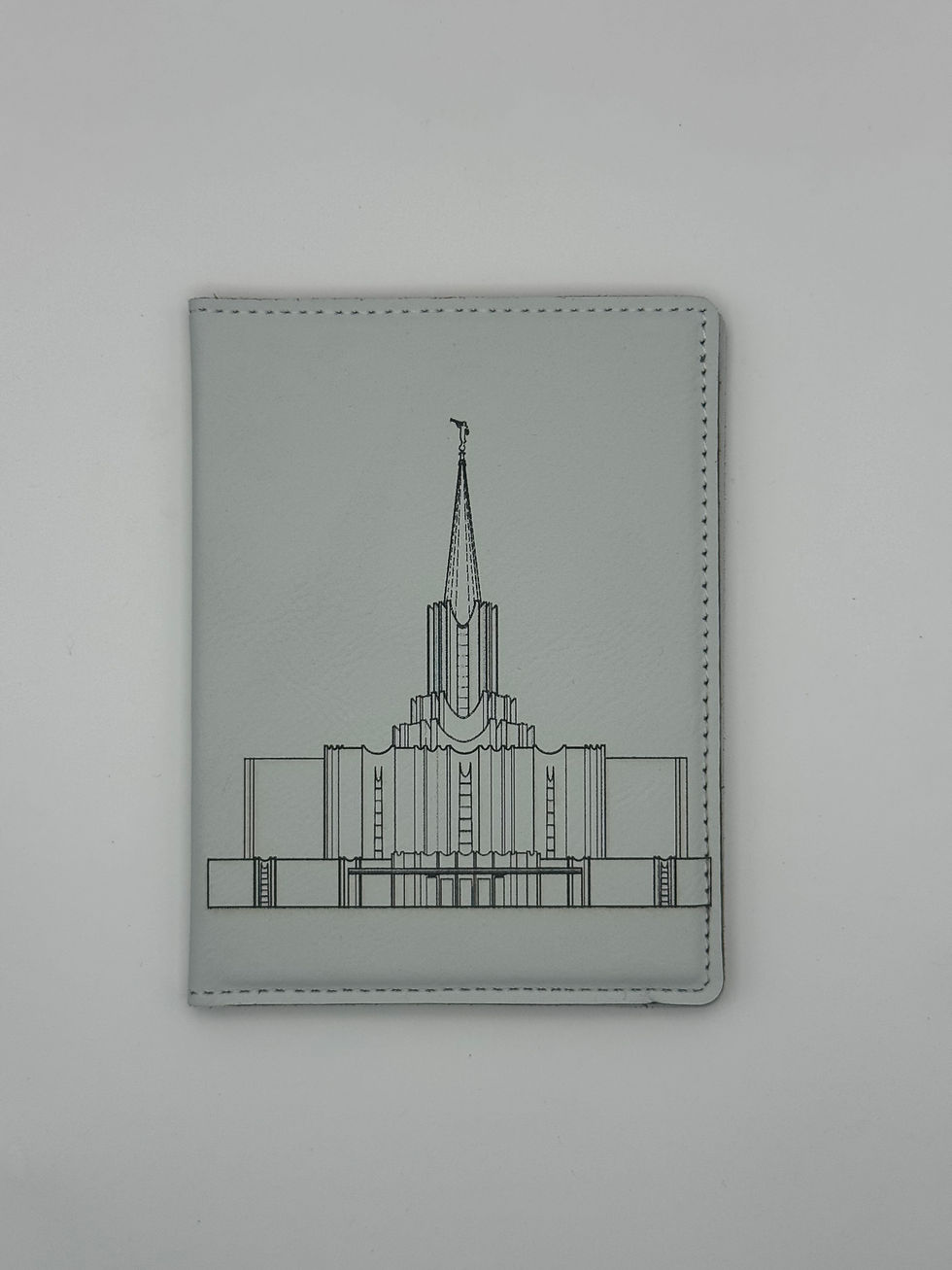 Thumbnail: Passport /Temple Recommend Holder with Temple