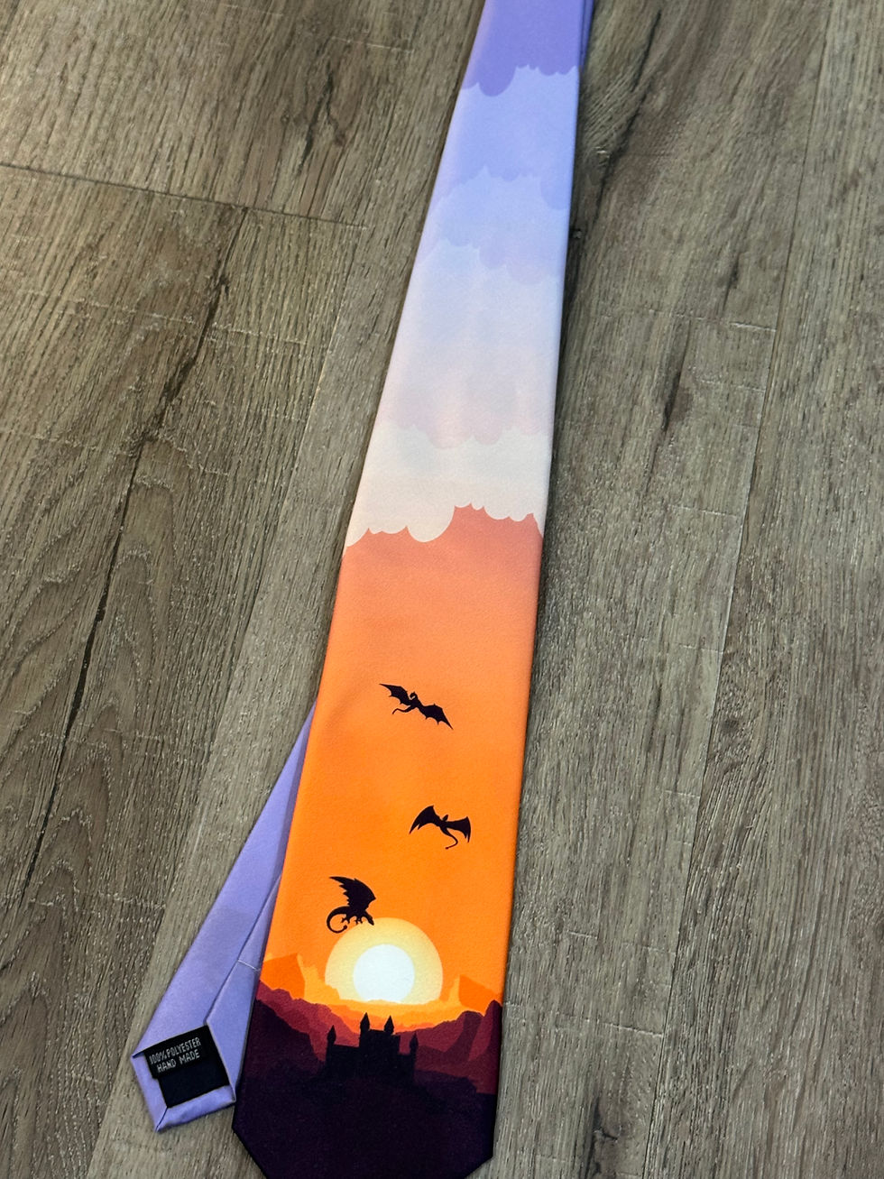 Thumbnail: Tie - Dragon Sunset