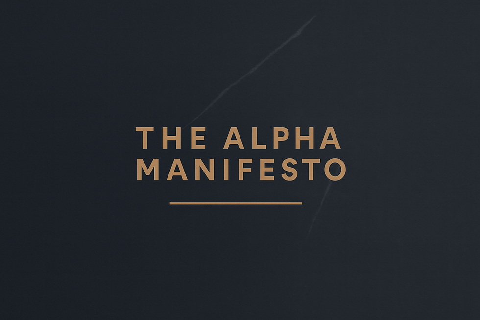 Alpha leadership in an age of restraint