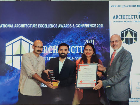 andblack design studio recognised at the Architecture & Interior Design Excellence Awards & Conference | 2021