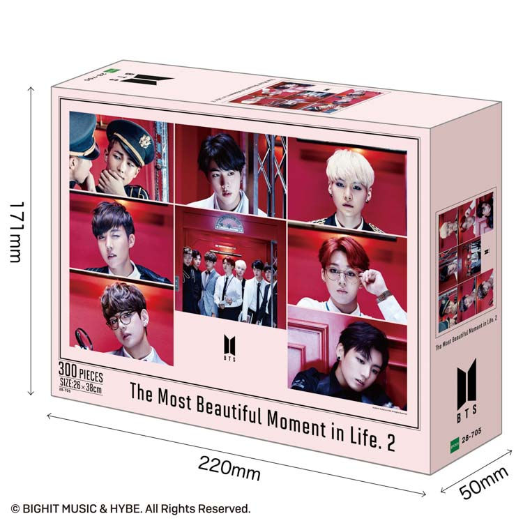 縮圖：BTS 防彈少年團 - The Most Beautiful Moment in Life B 300塊 (26×38cm)
