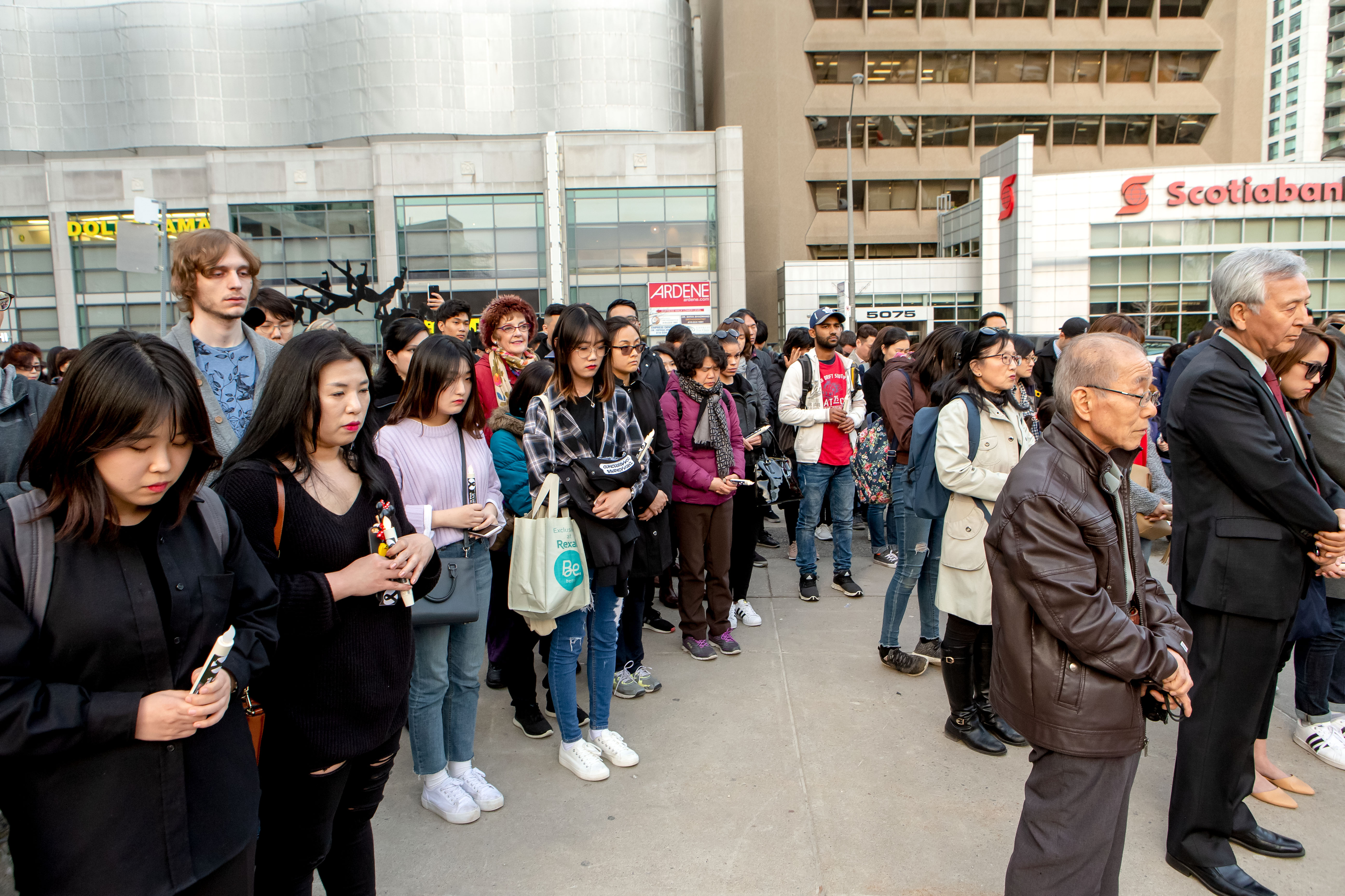 At Mel Lastman Square (Photo by Hwyseung Ahn reporter)