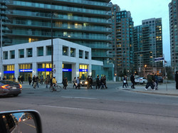 People marching to Olive Square 2