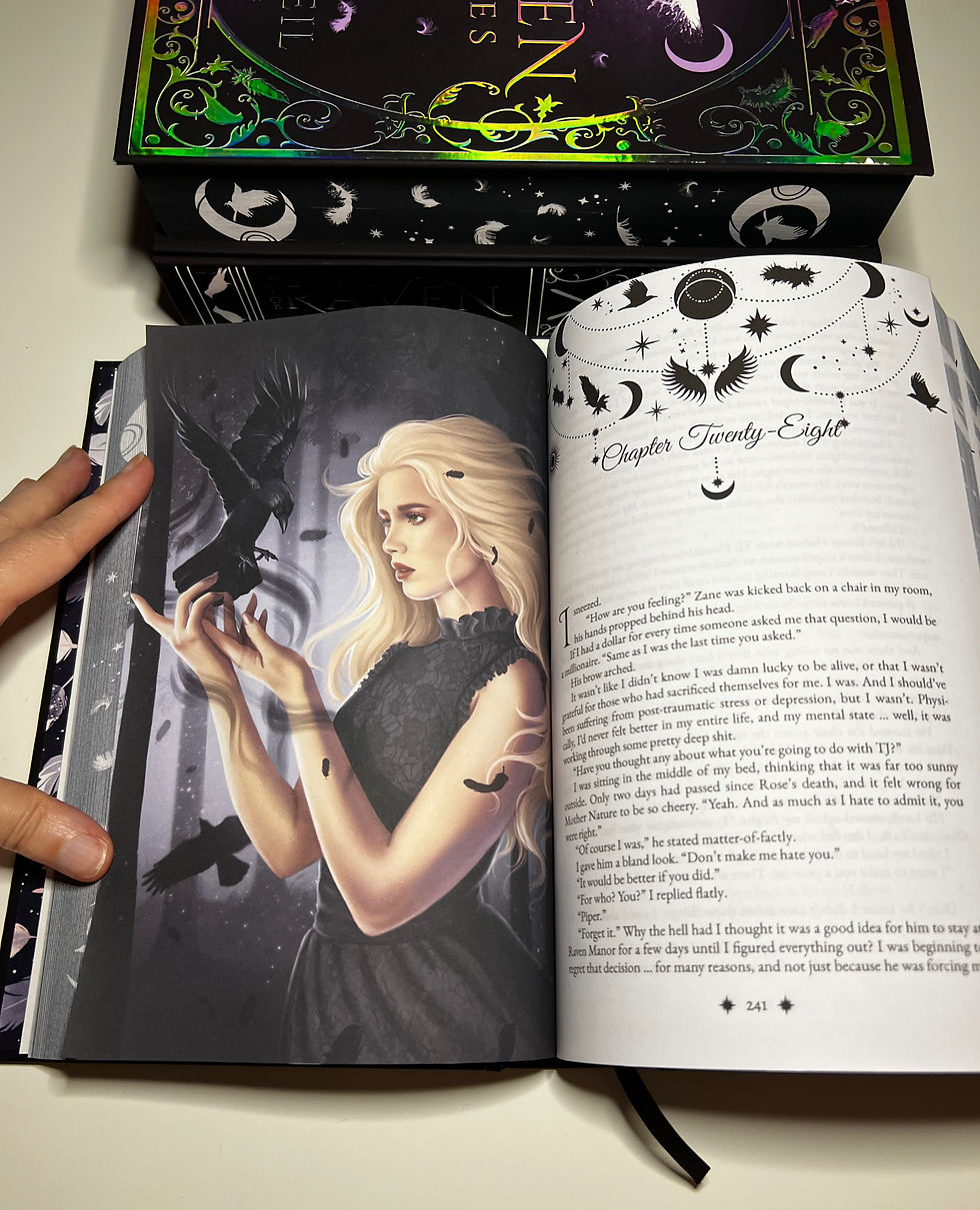 Thumbnail: Raven Series: Special Edition Signed Omnibus - FLAWED COPIES