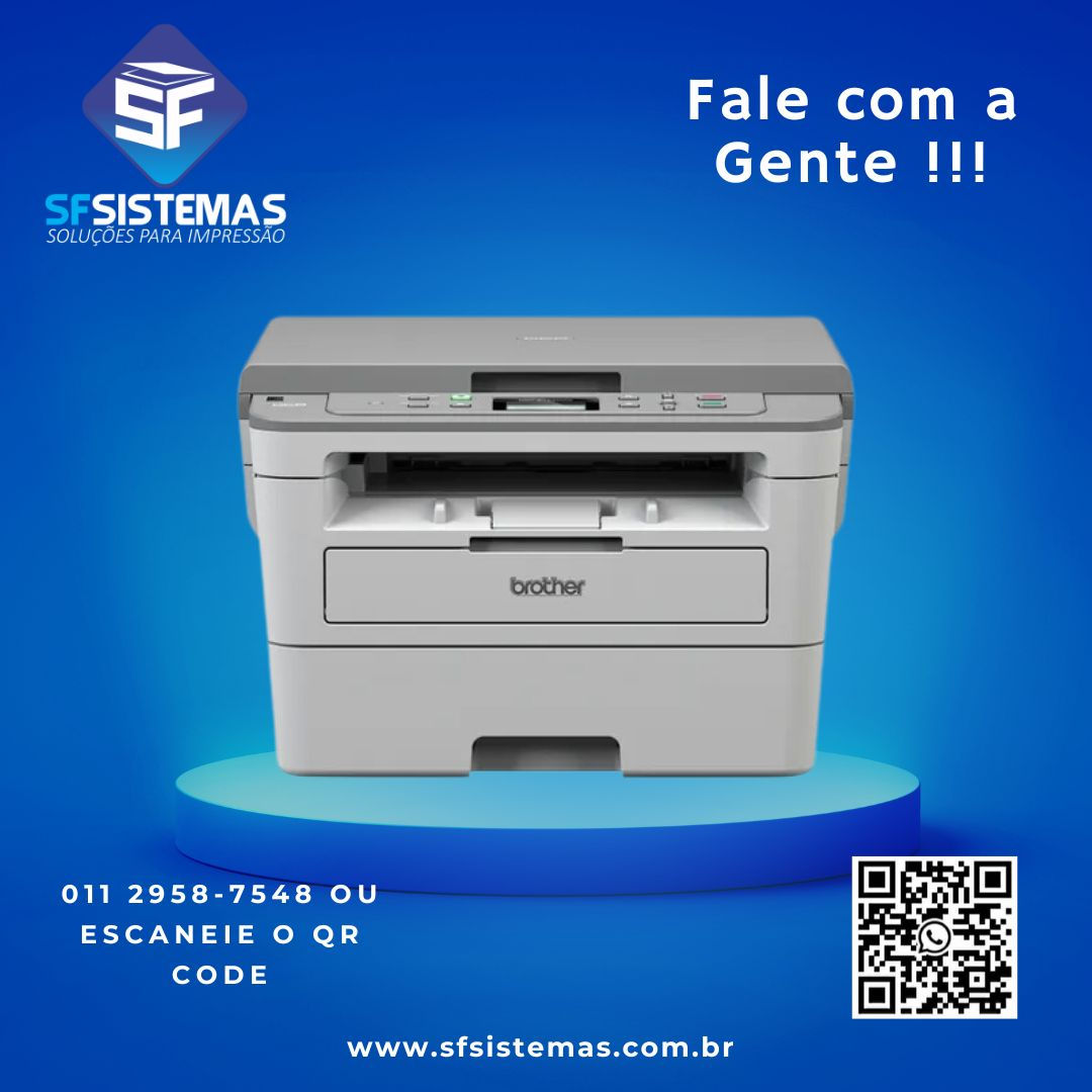 Multifuncional Brother DCP-B7520DW Laser Laser Monocromática Wi-Fi 110V