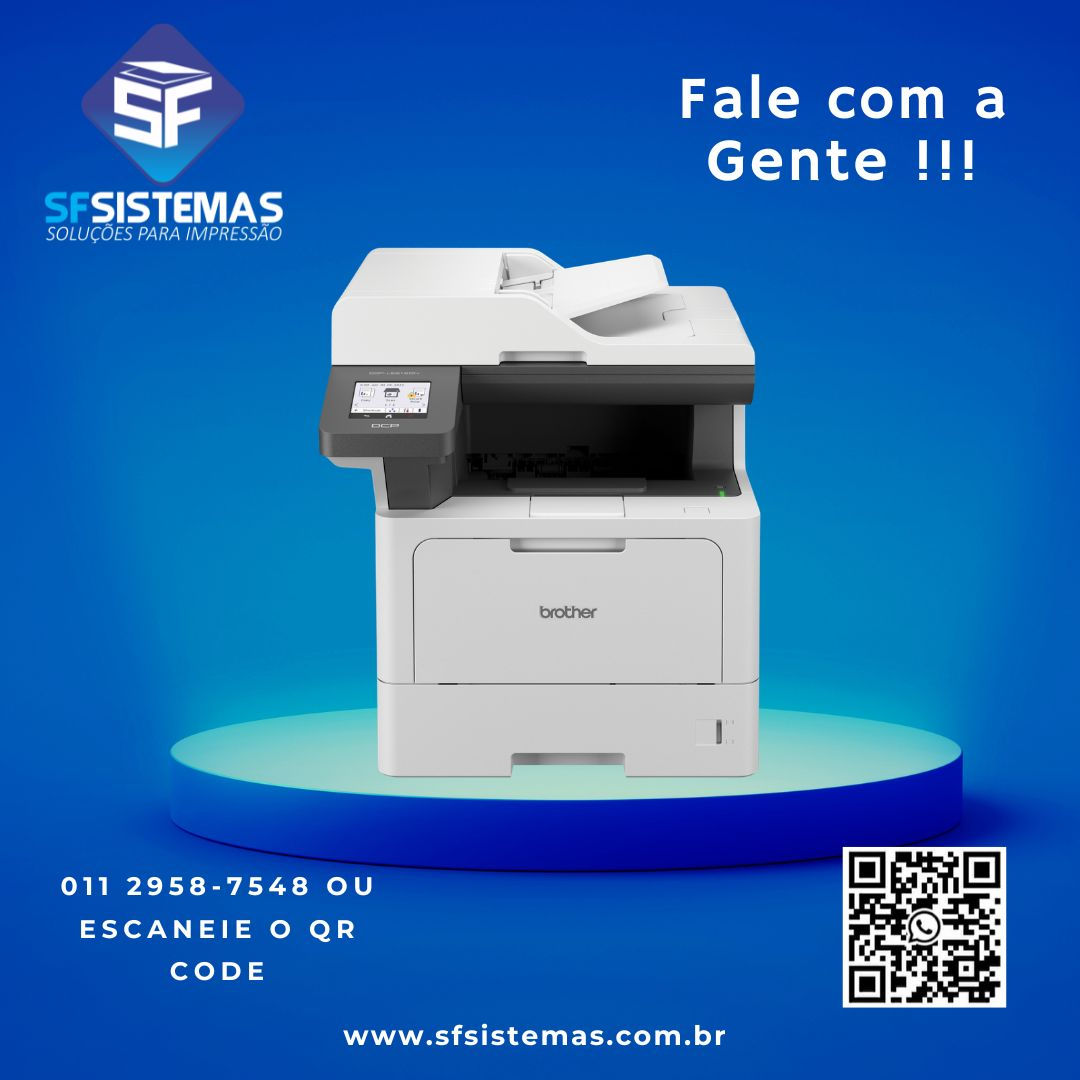 Multifuncional Laser Monocromática Brother DCP-L5512DN