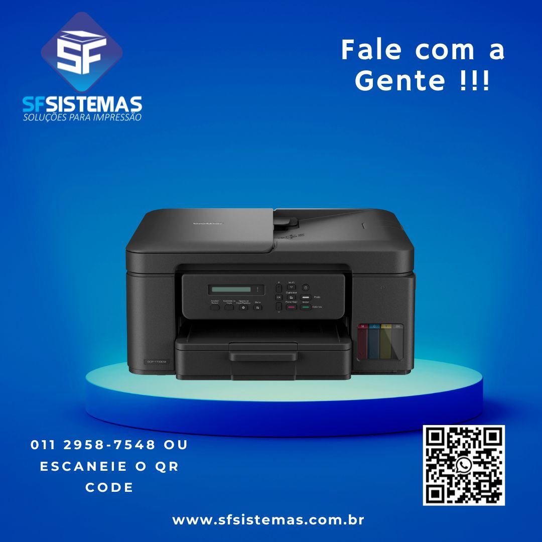 Multifuncional Brother Tanque de Tinta InkBenefit Colorida DCP-T730DW