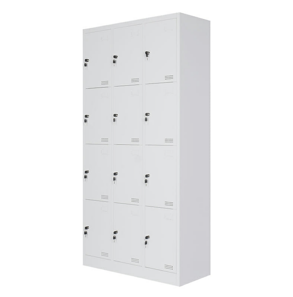 Locker metalico de 12  puertas