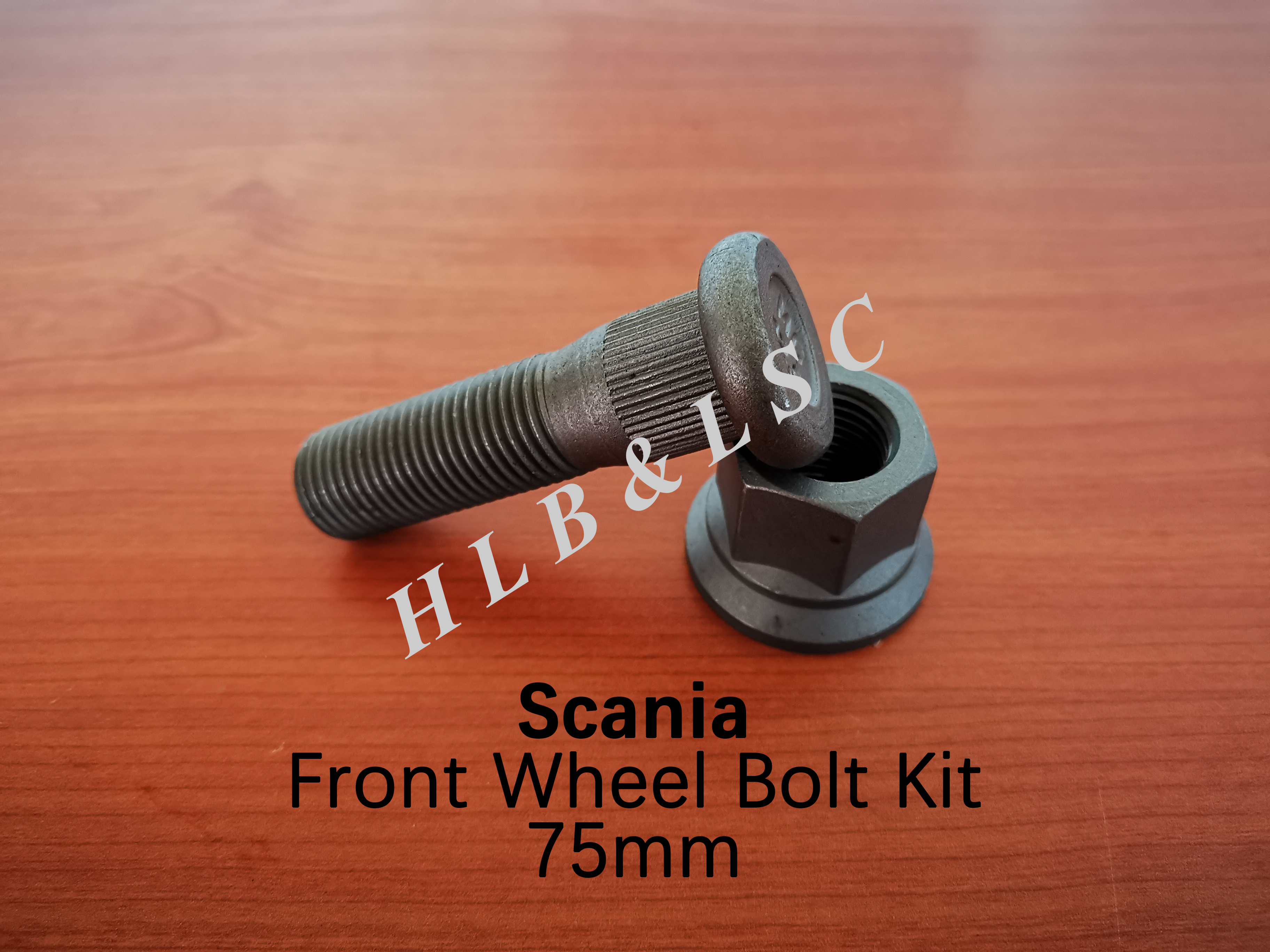 Scania Front Wheel Bolt Kit 75mm