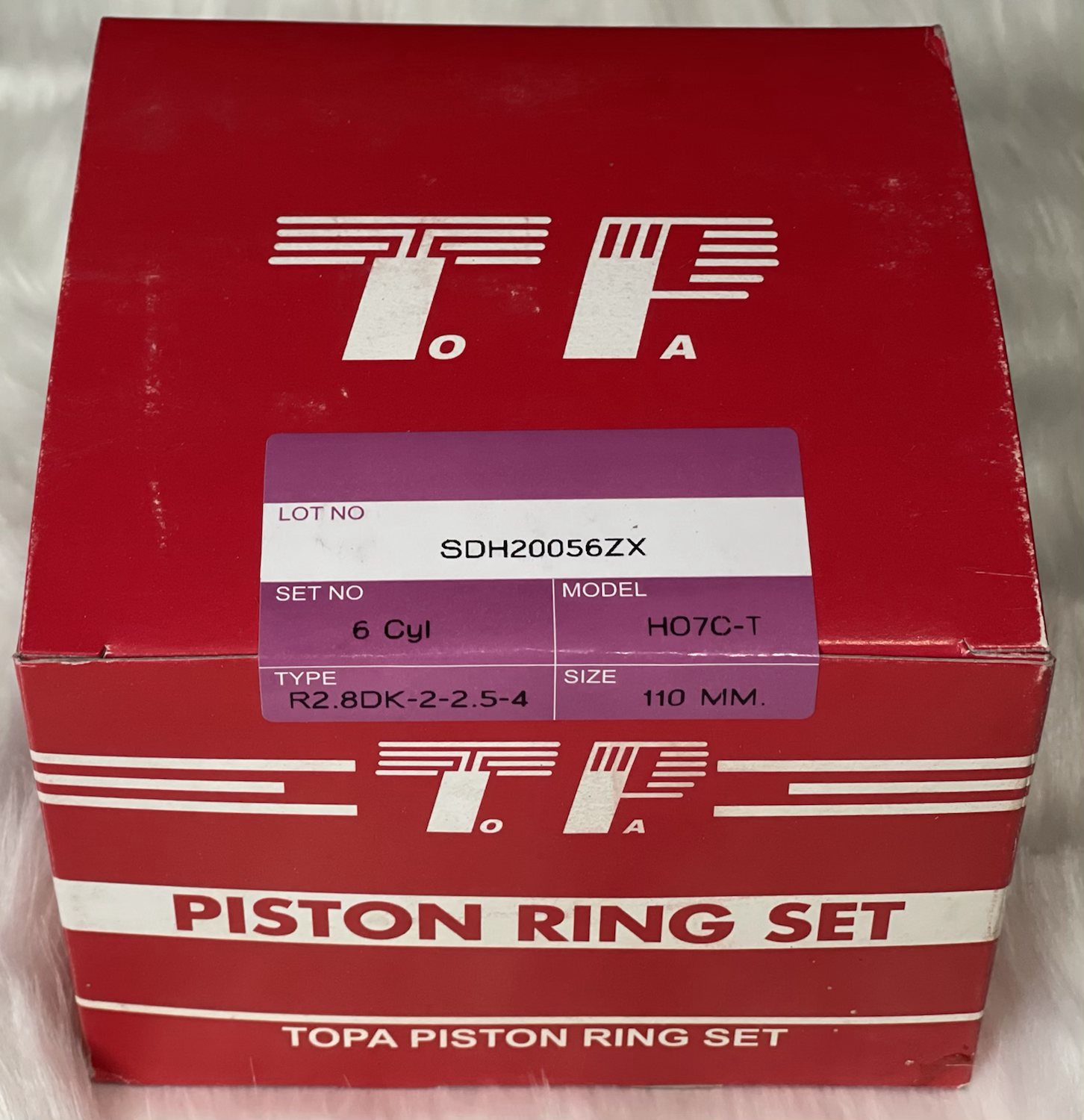 แหวนลูกสูบ HINO HO7C Turbo