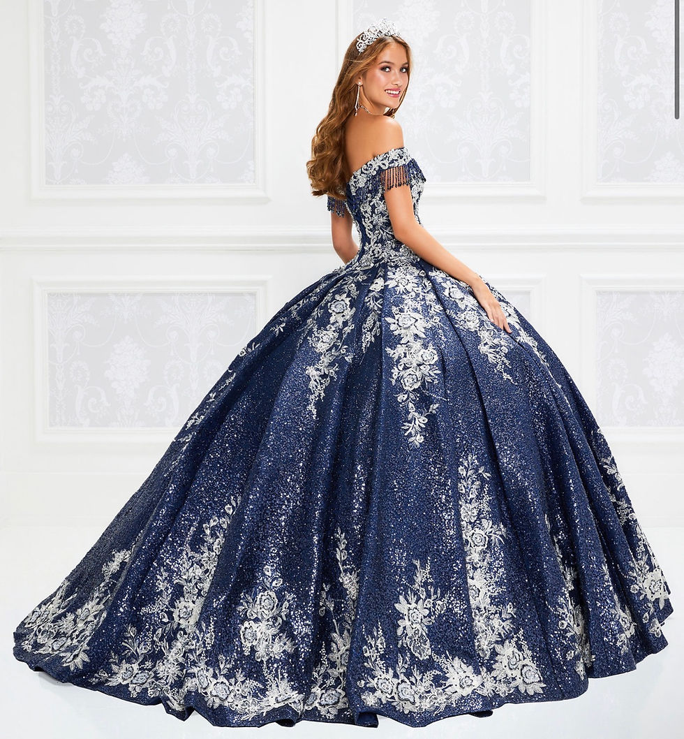 Thumbnail: Madeline Gown ROSE GOLD SIZE 4