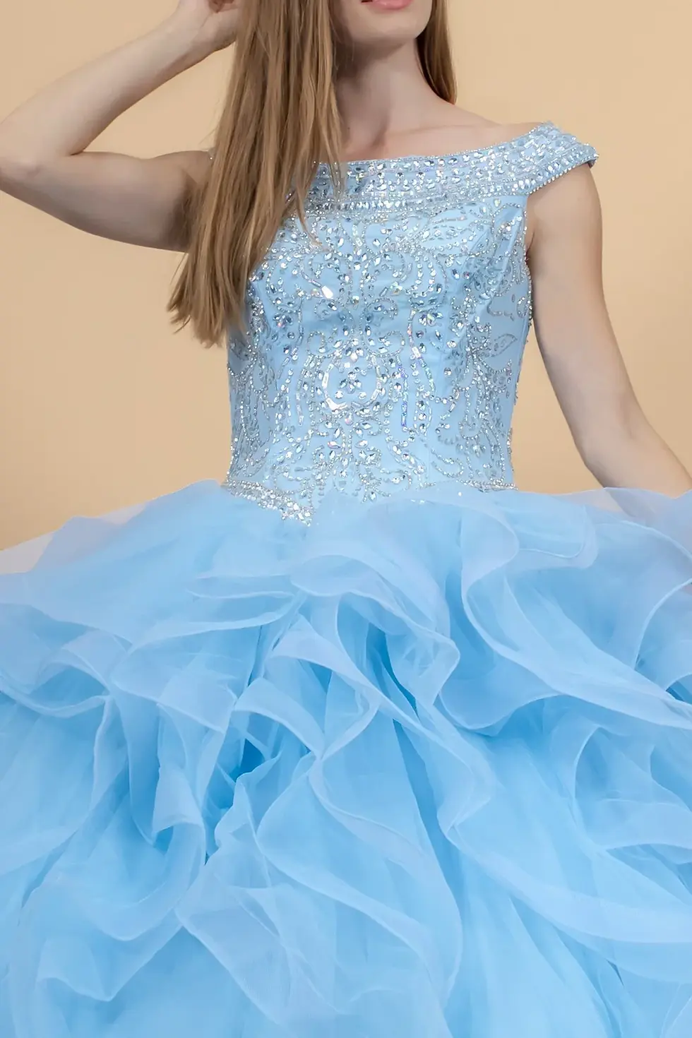 Thumbnail: Hailey Gown BABY BLUE SIZE XS