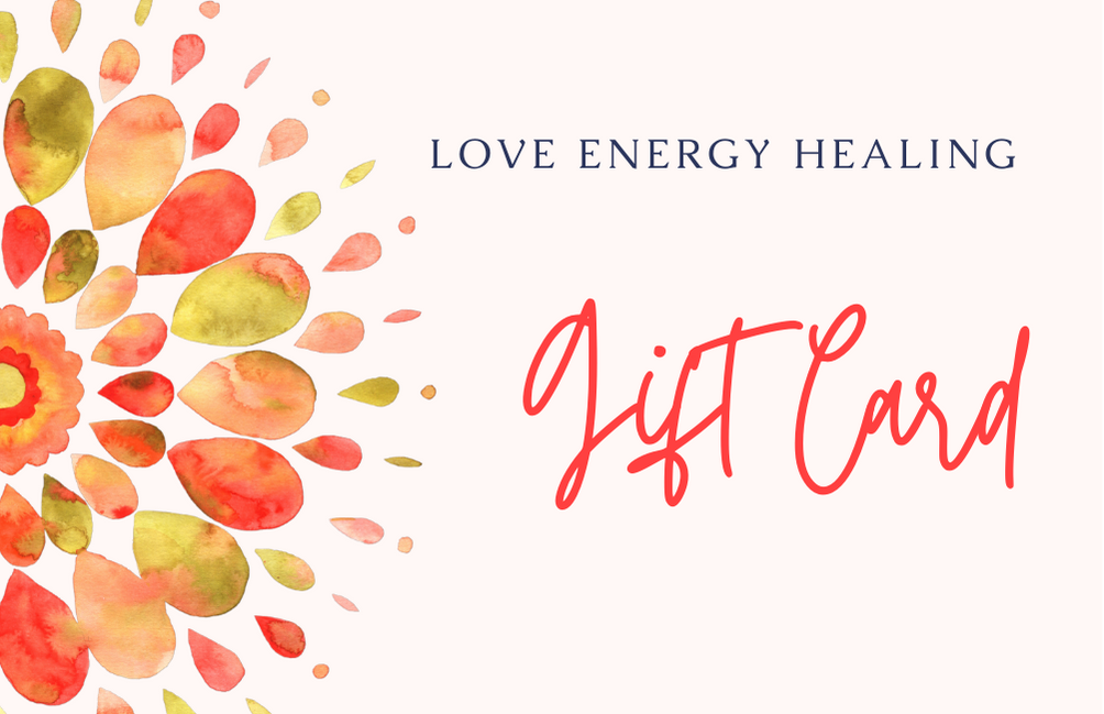 Love Energy Healing - Gift Card for Online Shop