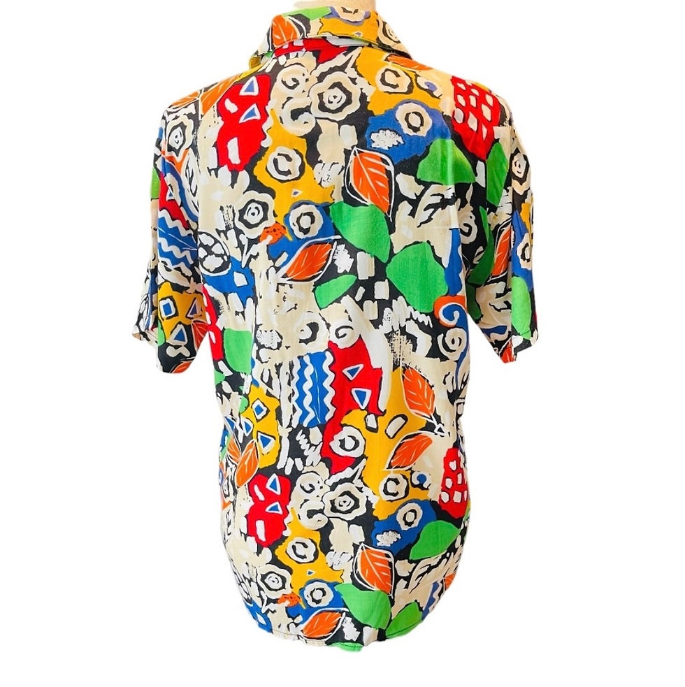 Thumbnail: Sarah by Memeng  printed top pre-loved top