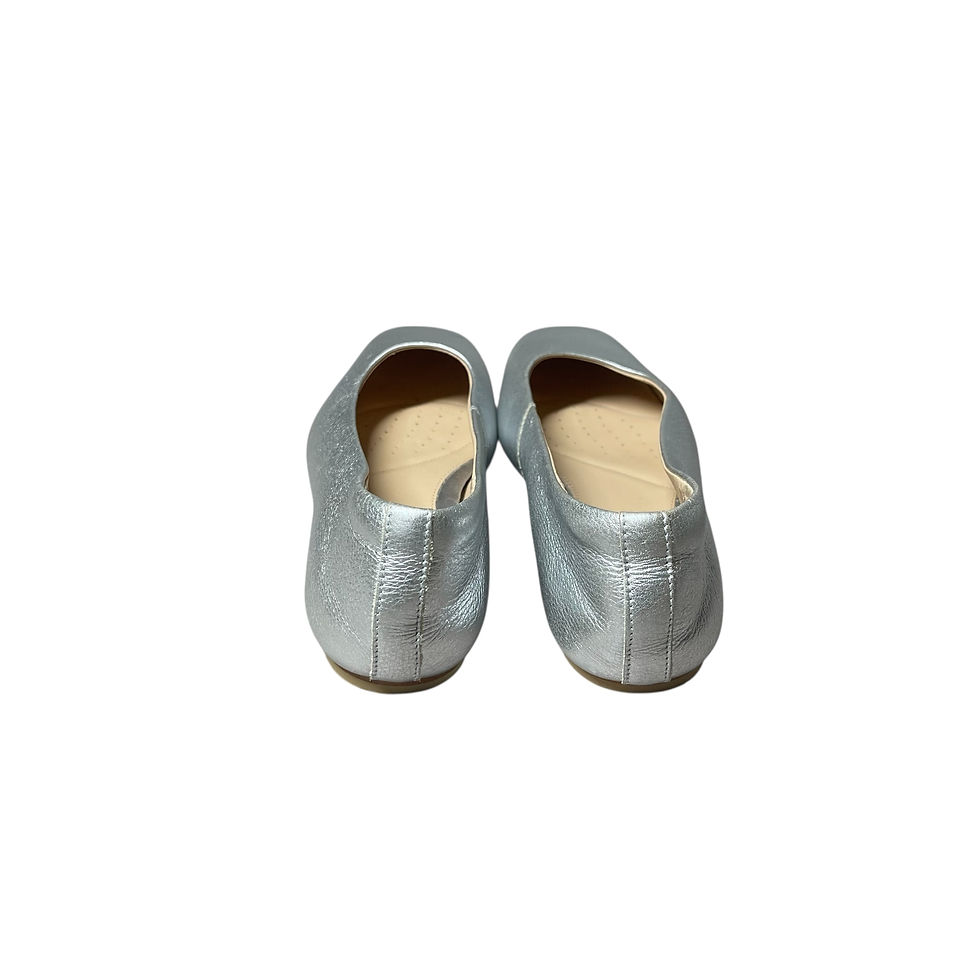 Thumbnail: Clarks Metallic Ballerina Flats