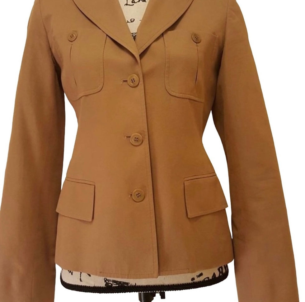 Emanuel Ungaro Tan Blazer