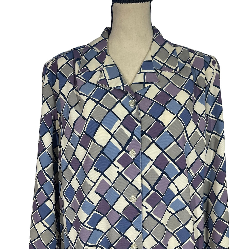 Thumbnail: Alfred Dunner Vintage Blouse