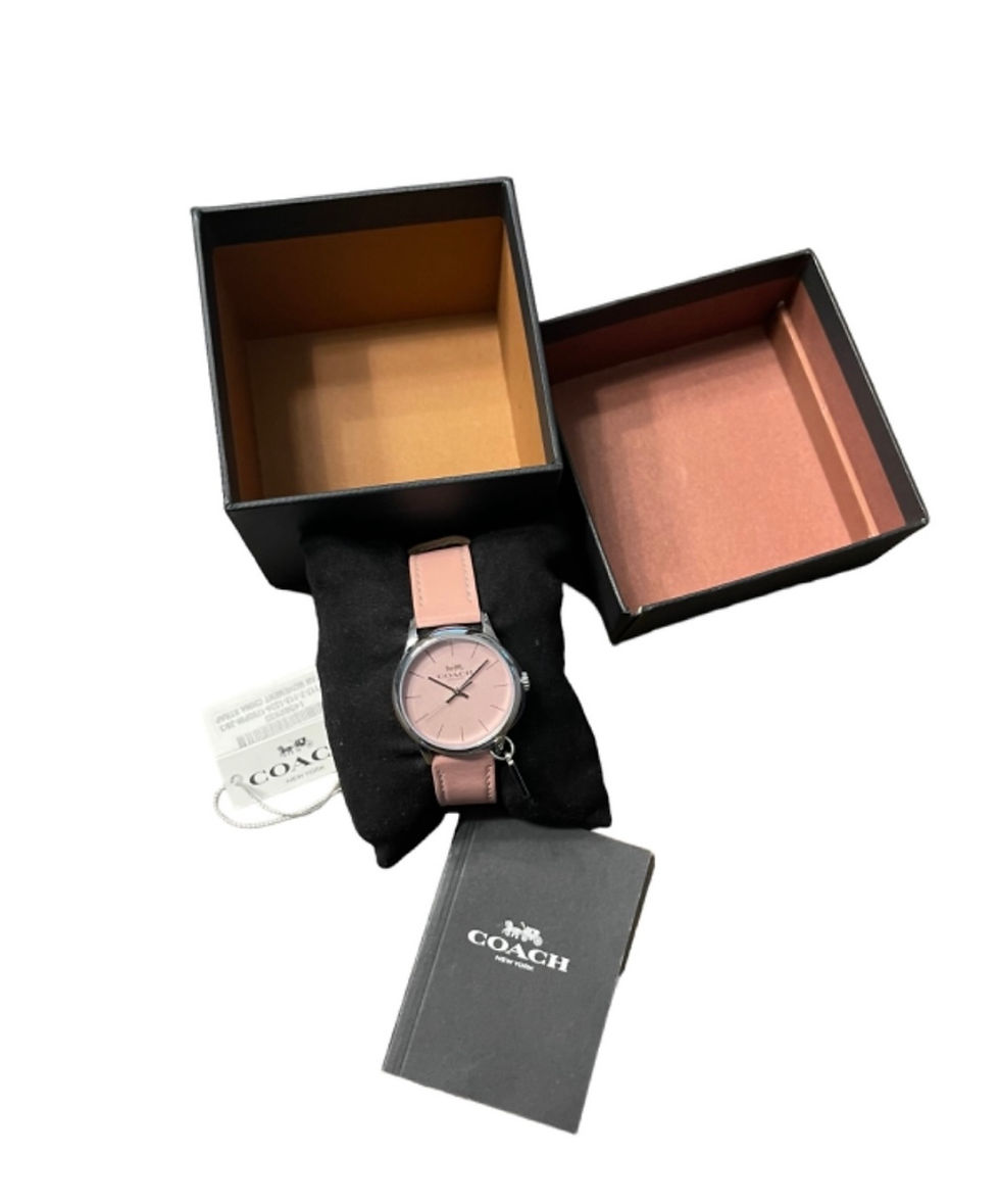 Thumbnail: Coach leather watch