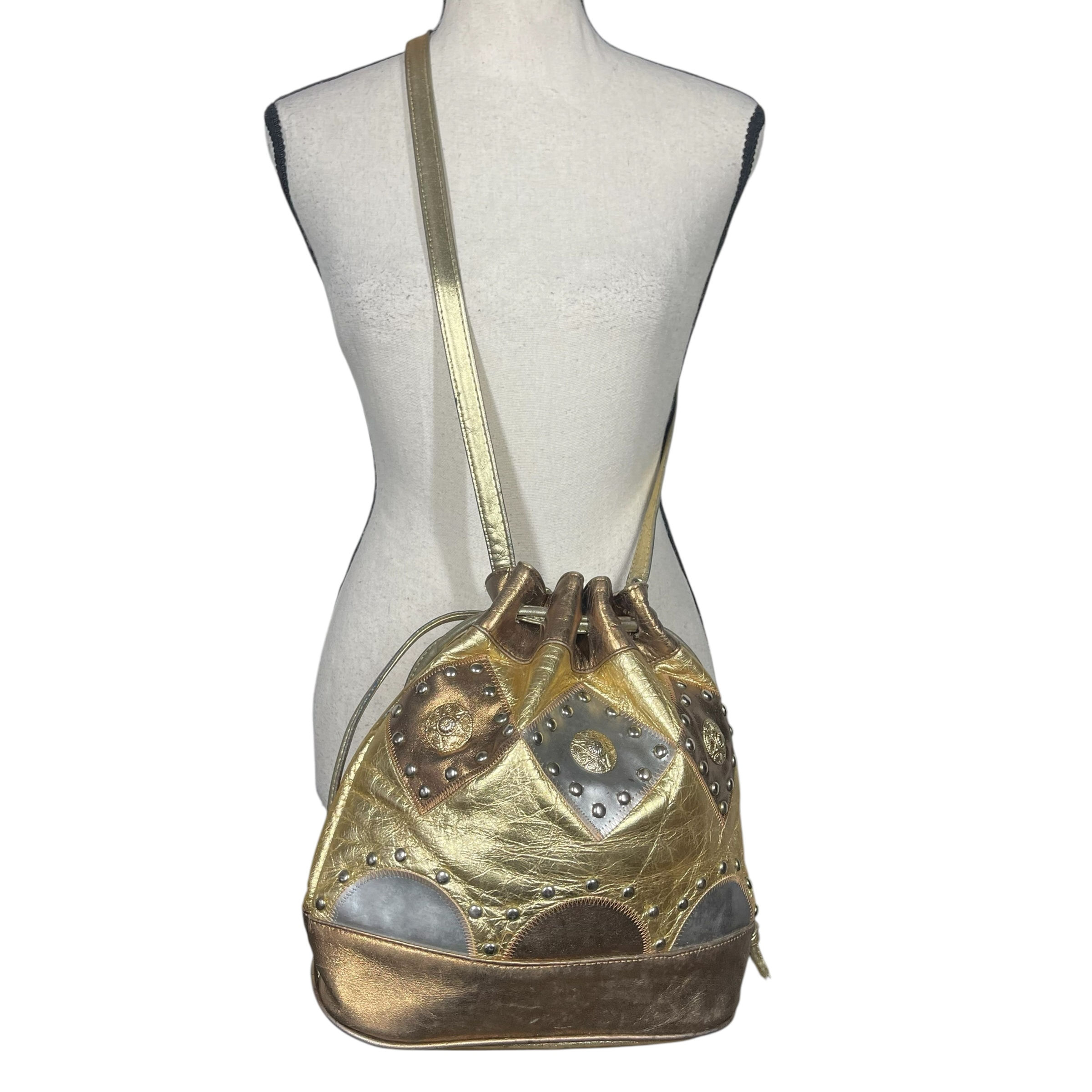 Genuine Leather Hobo Vintage Bag