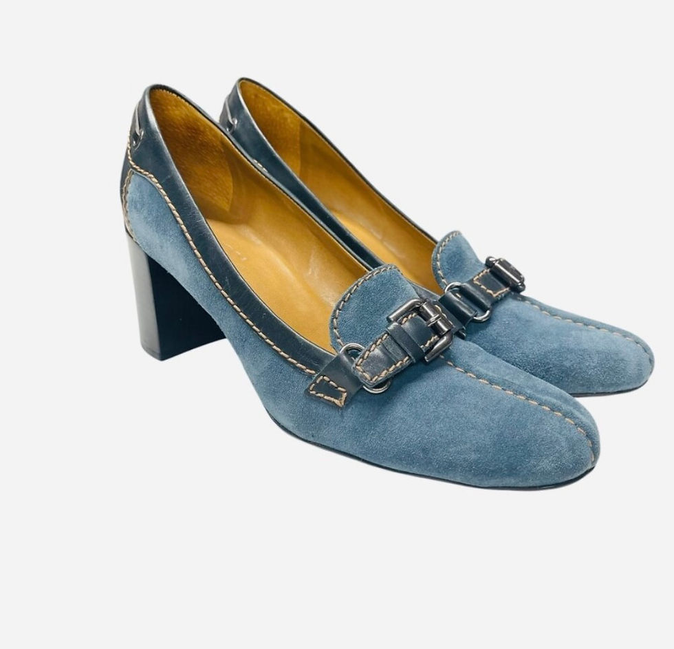 Thumbnail: Franco Sarto Suede Pumps