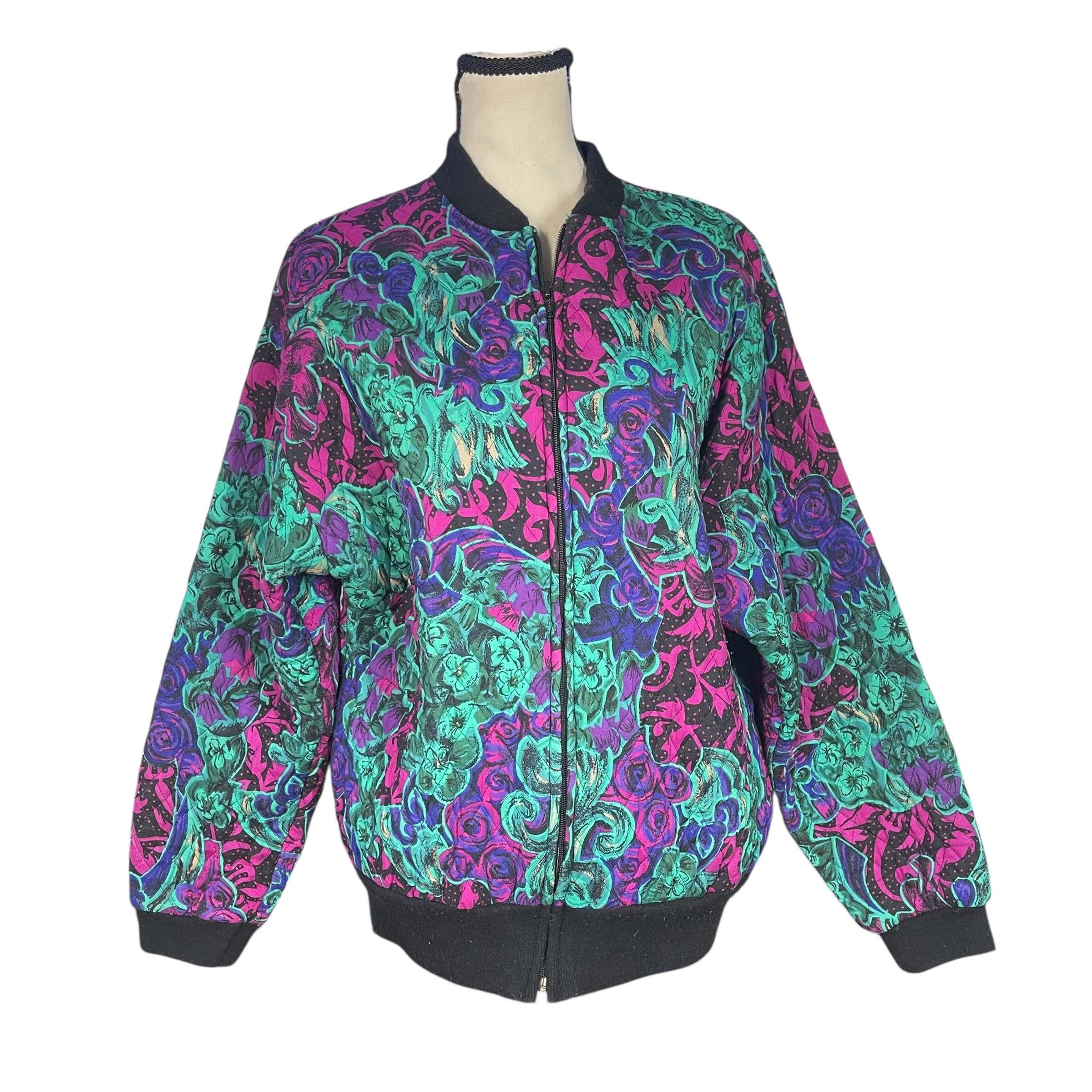 X-trovert Vintage Quilted Bomber