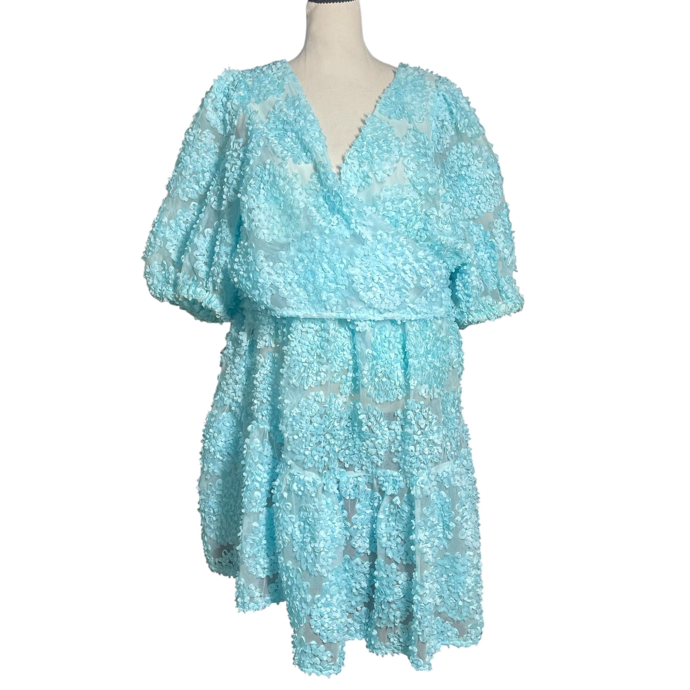 Eloquii Floral Wrap Dress