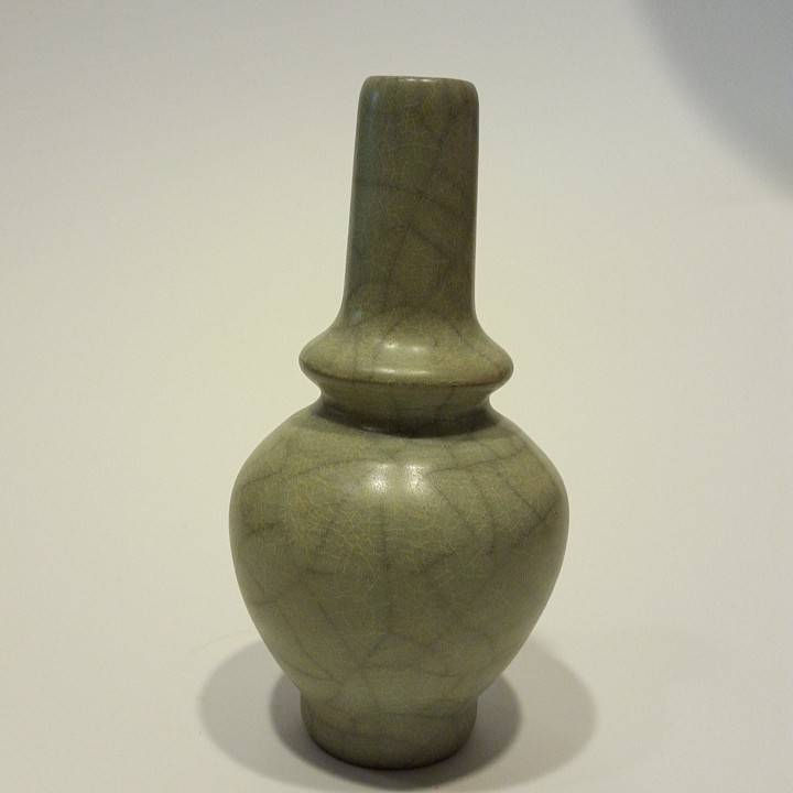 玉珍閣文物O33 南宋 龍泉官窯 吉字瓶