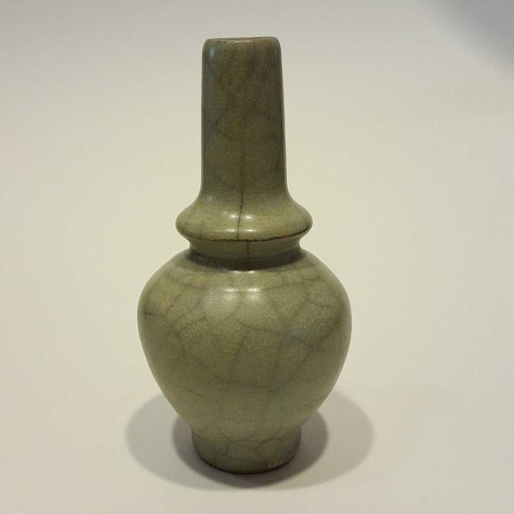 玉珍閣文物O33 南宋 龍泉官窯 吉字瓶