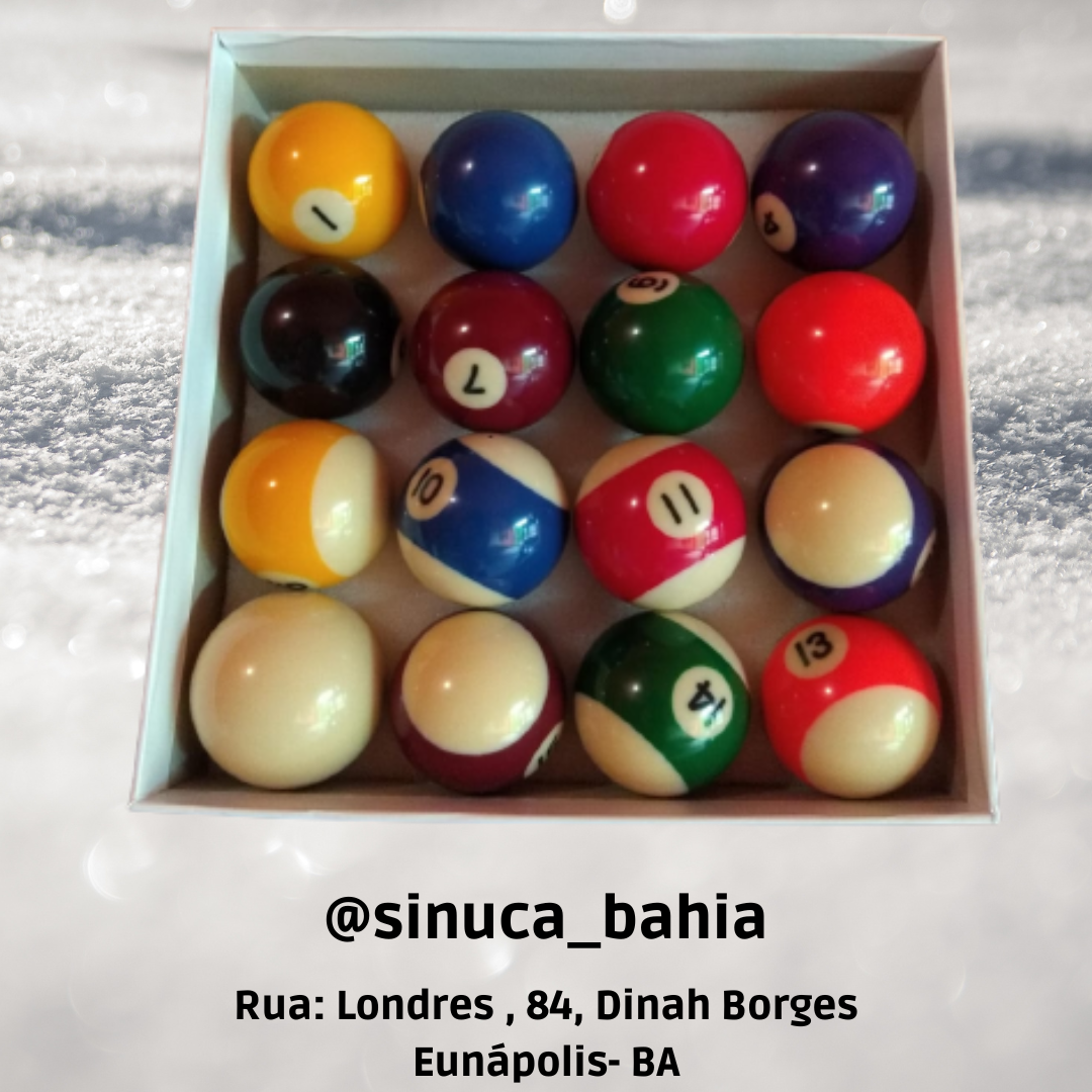 Jogo de Bola Numeradas Importada