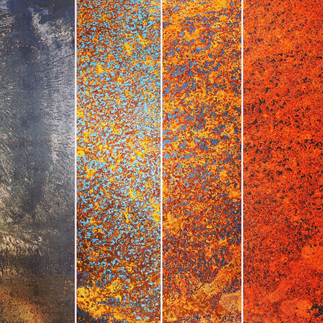 Corten Steel developing its patina