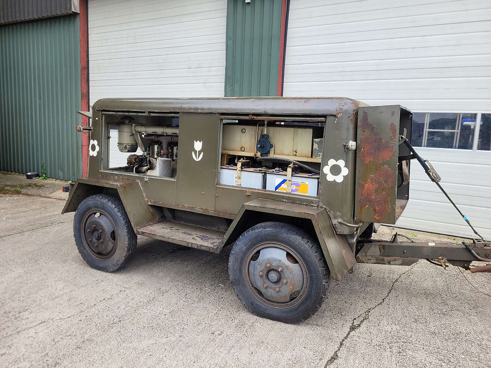Thumbnail: Bauscher leger aggregaat 6cil deutz 417 draaiuren. Uit 1955 Werkend!