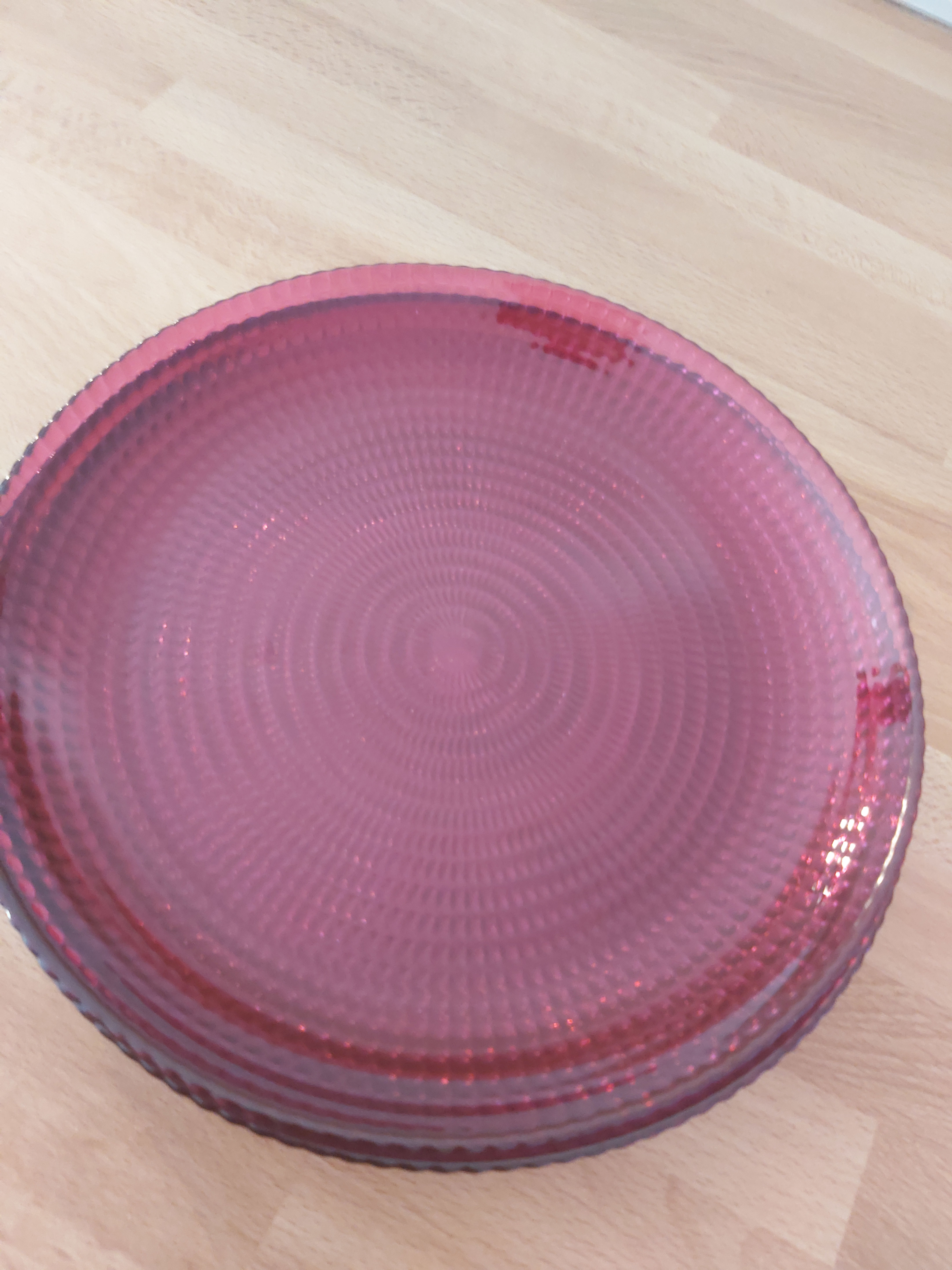 Pembe Pasta Tabağı
