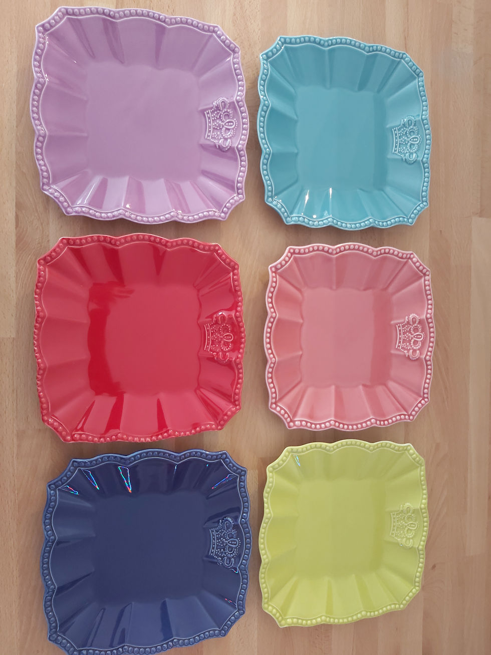 Küçük resim: Renkli Pasta Tabağı