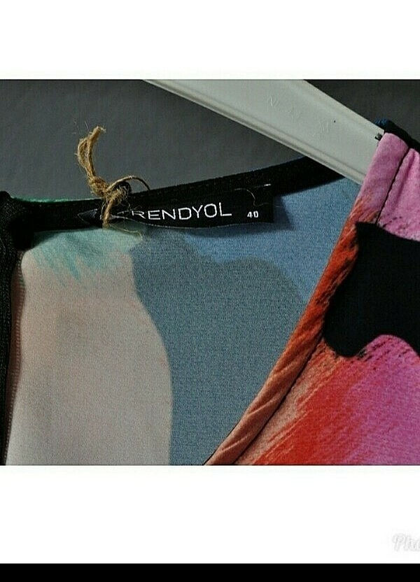 Küçük resim: TRENDYOL Renkli Elbise