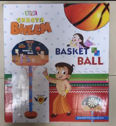 Kirat chota bheem basket 2 in 1 ball | Rainbow Toyz Kirat chota bheem basket 2 in 1 ball | Rainbow Toyz