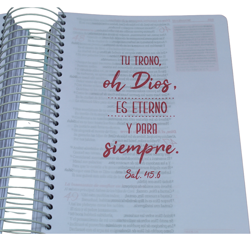 Thumbnail: Santa Biblia Crear, Tapa Dura Flores, Con Espiral