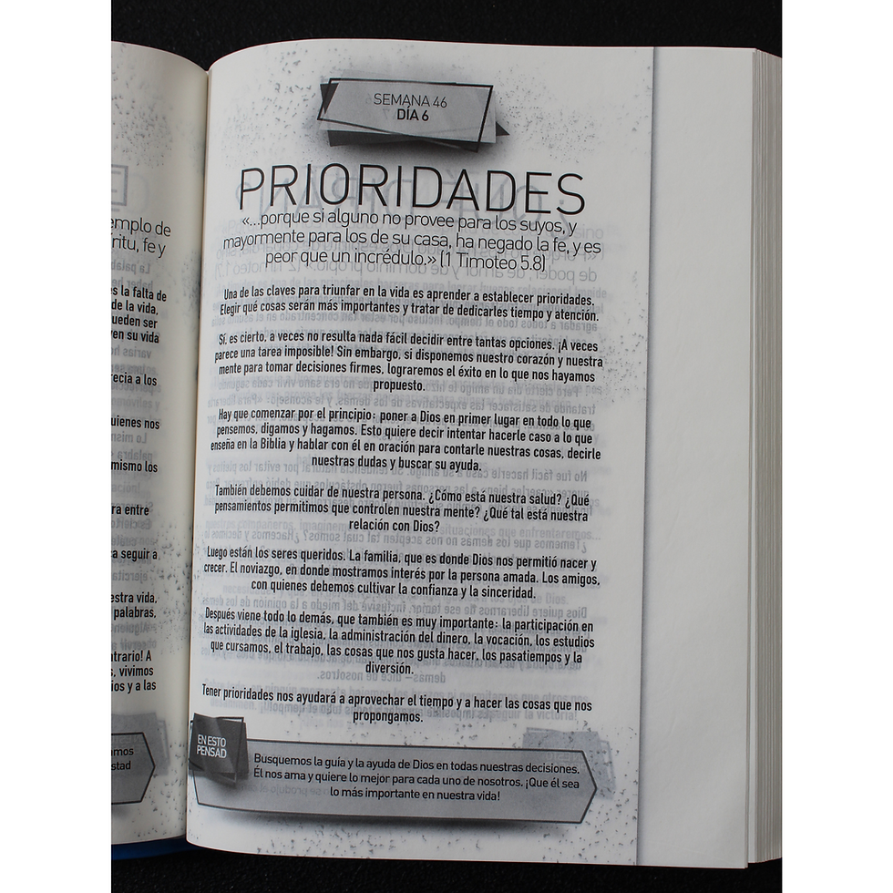 Miniatura: Biblia Devocional 365 -Reflexiones Diarias
