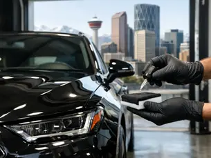 How Ceramic Coatings Work on Calgary Vehicles