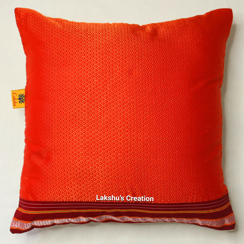 Thumbnail: Designer Khun Cushion Covers - Orange