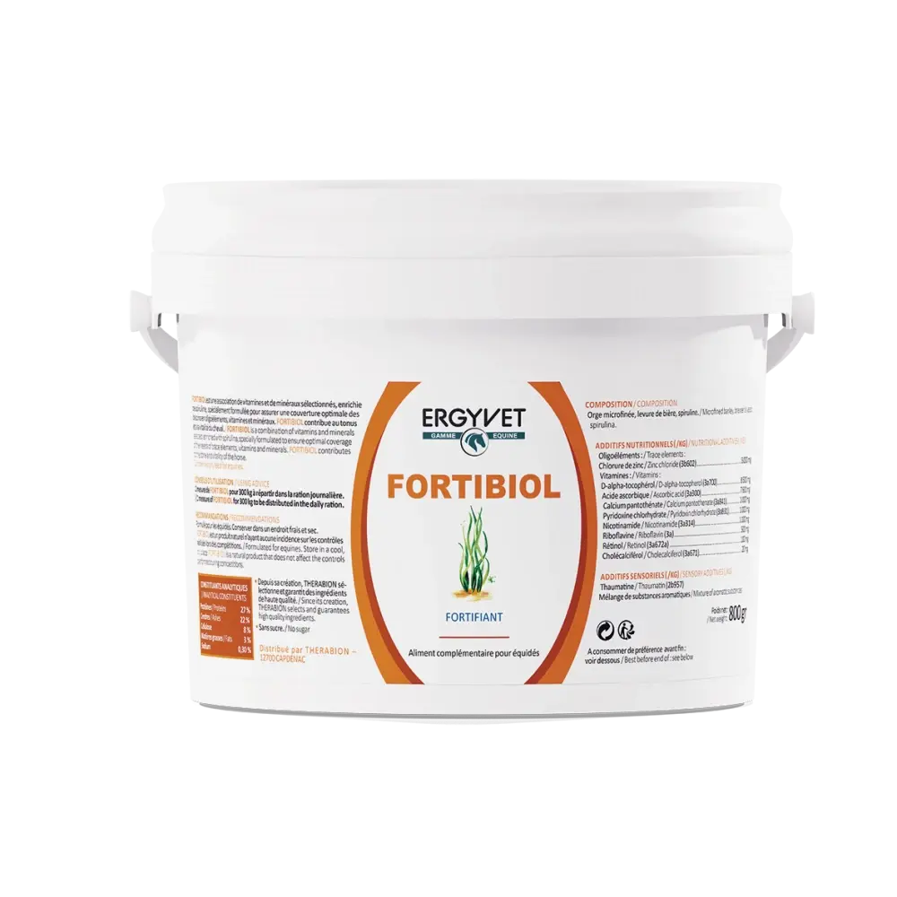 Fortibiol   Fortifiant multivitaminé (CMV) pour cheval