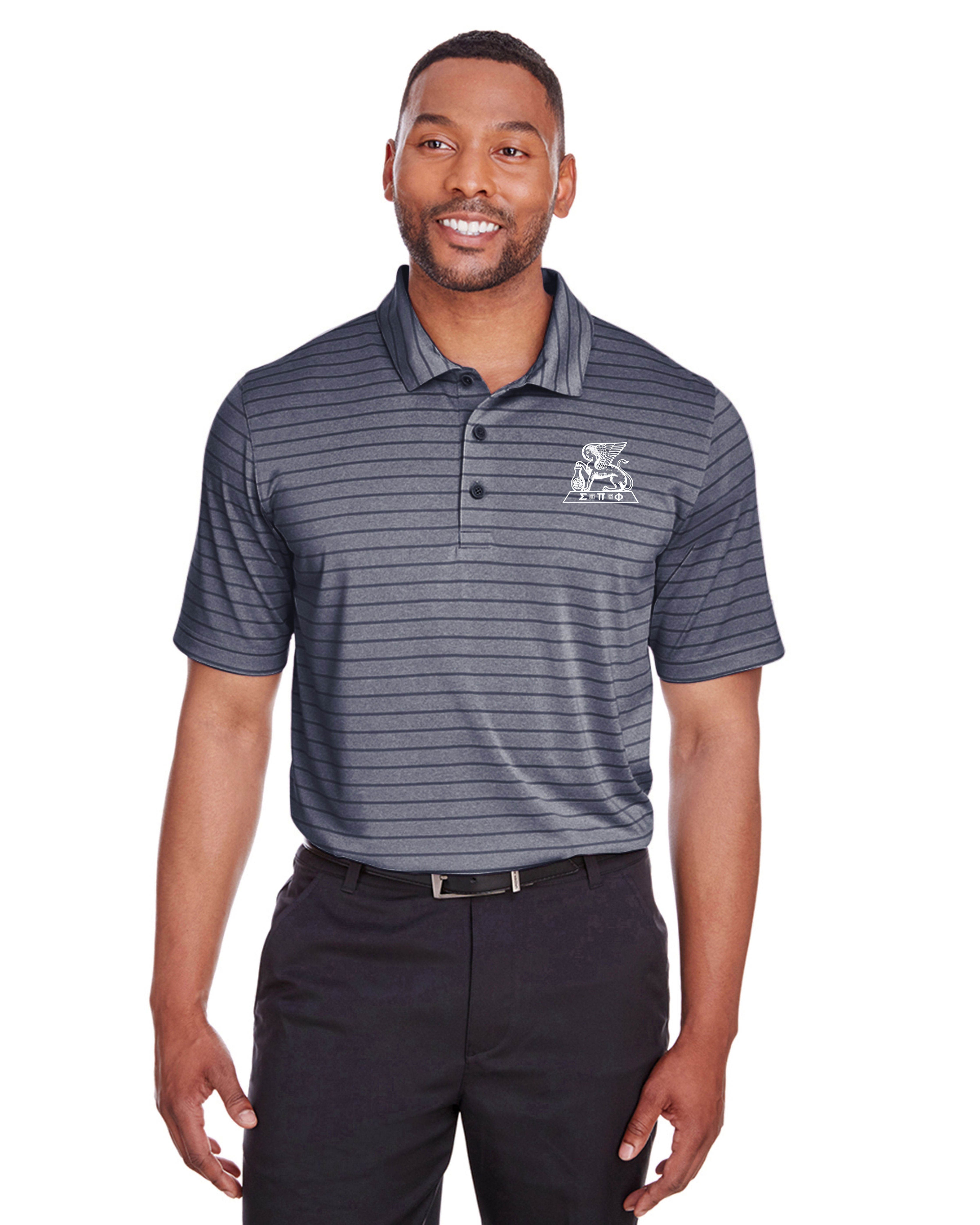 Puma Golf Men's Rotation Stripe Polo