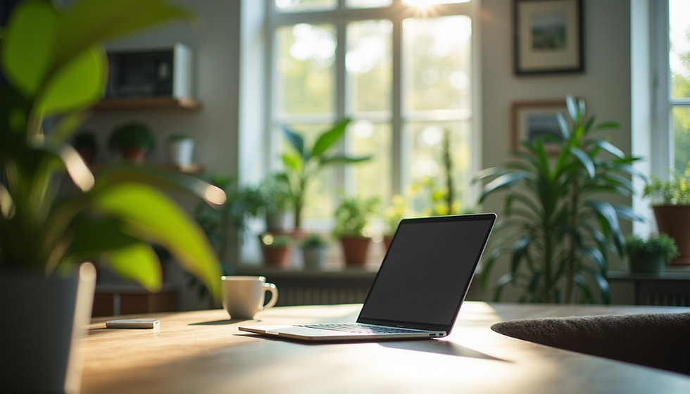 A calm workspace promoting concentration and collaboration.
