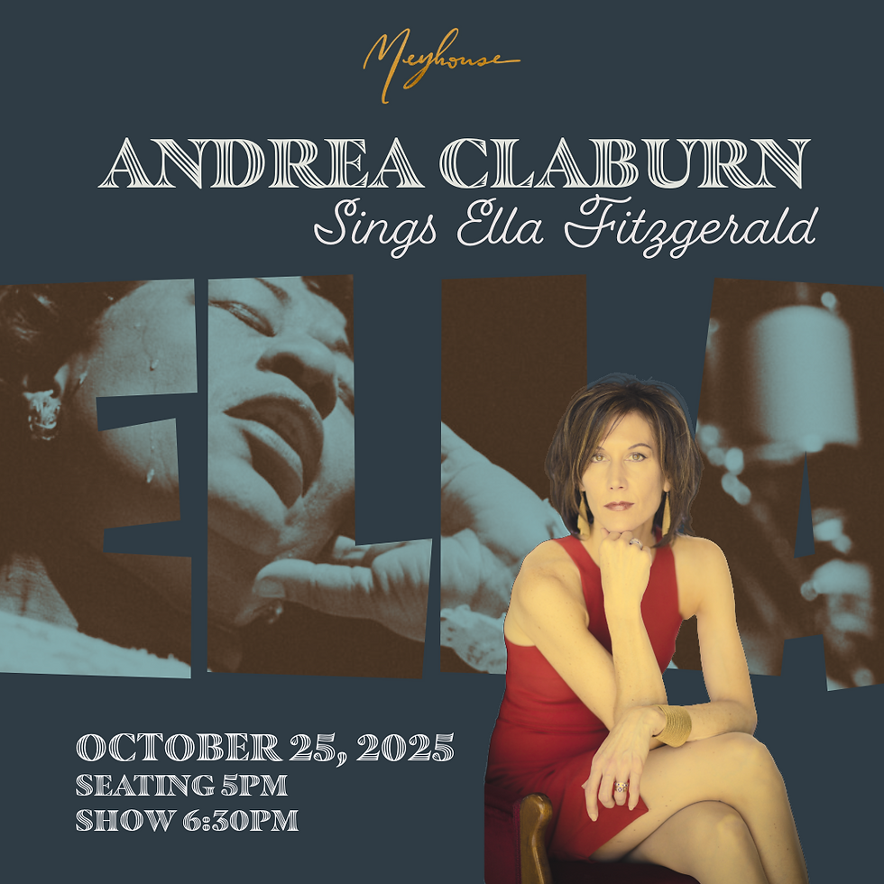 Andrea Claburn Sings Ella: A Tribute to the First Lady of Song (5pm)