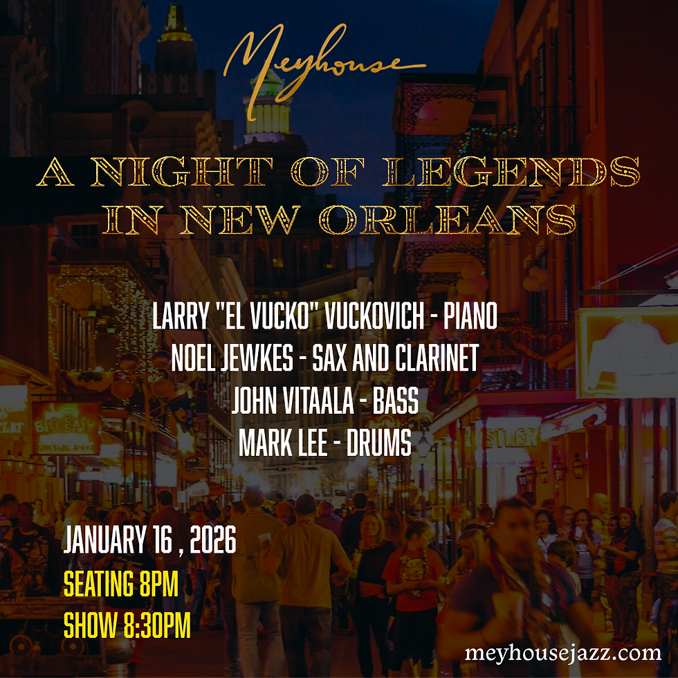 A Night of Legends in New Orleans (1/16 - 8pm)