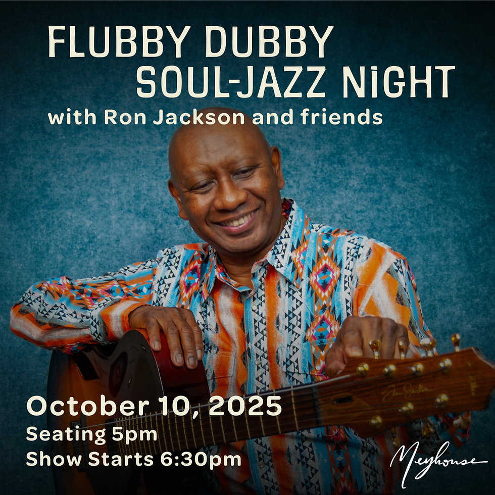 Flubby Dubby Soul-Jazz Night with Ron Jackson & Friends (5pm)
